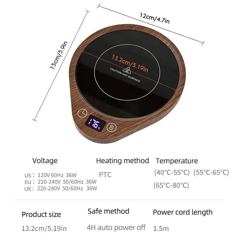 36W Coffee Mug Cup Heater
