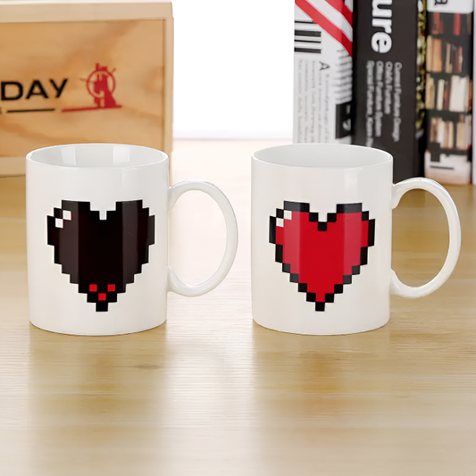 Color Changing Heart Mug