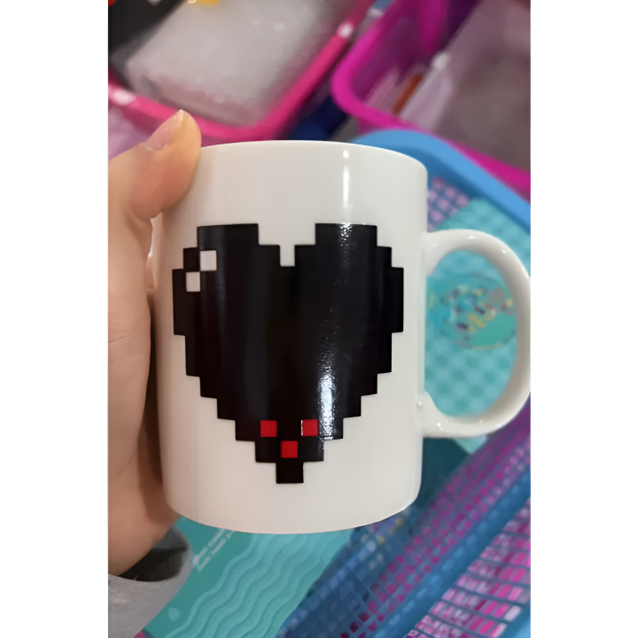 Color Changing Heart Mug