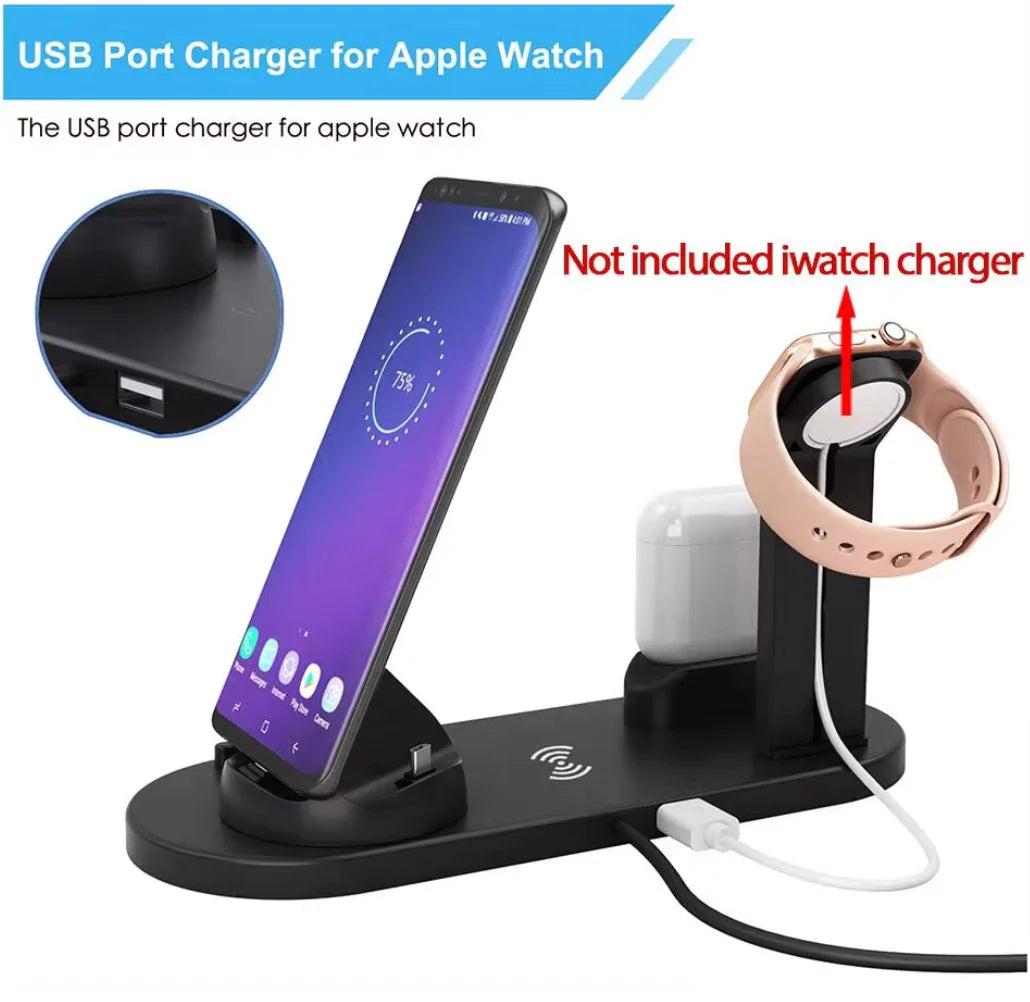 Ultimate 30W 7-in-1 Wireless Charging Station