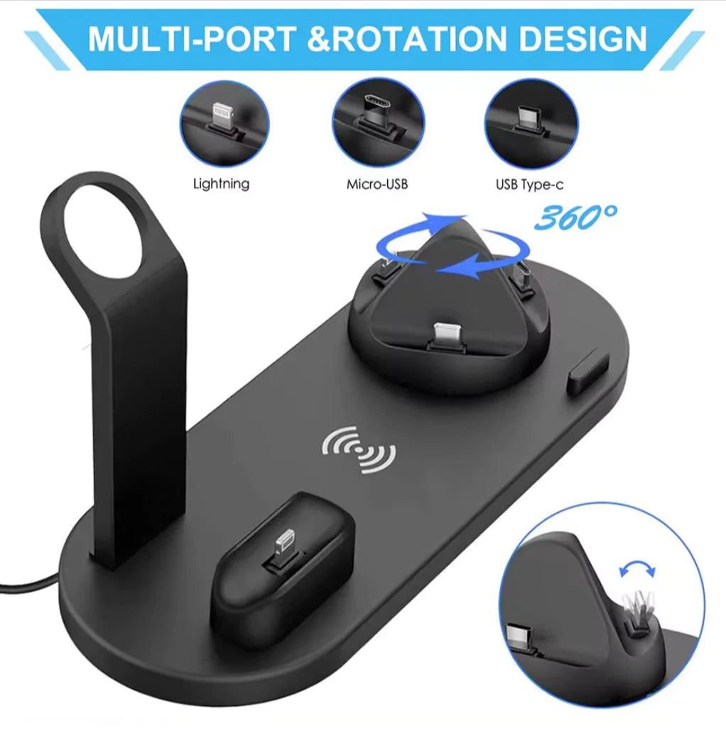 Ultimate 30W 7-in-1 Wireless Charging Station
