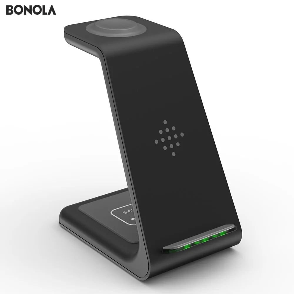Bonola 3 in 1 Wireless Charging Station