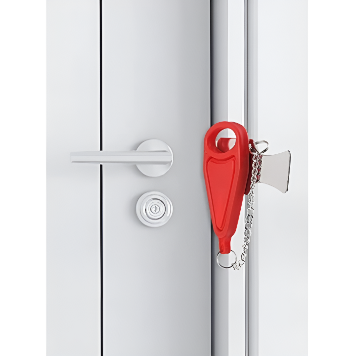 Portable Door Lock for Additional Safety